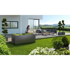 Aiuola Rialzata 1.5 x 1.5 m in Metallo Biohort