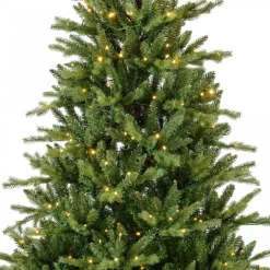 Albero di Natale Allison Illuminato h240Ø152cm PE+PVC