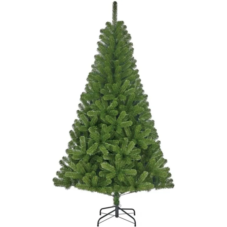 Albero di Natale Charlton Verde h185 Ø115cm PVC