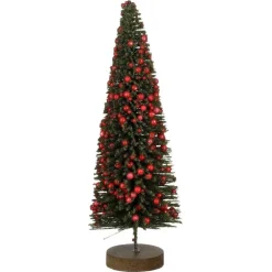 Albero di Natale Color Verde 28 cm