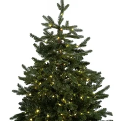 Albero di Natale Illuminato Harold 1200LED h240Ø125cm PE+PVC
