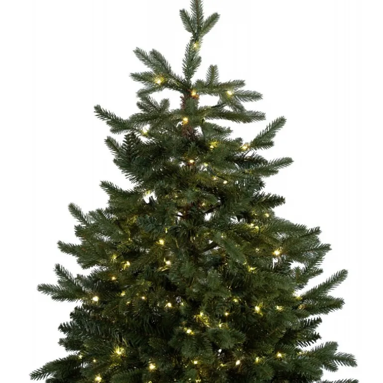 Albero di Natale Illuminato Harold 1200LED h240Ø125cm PE+PVC