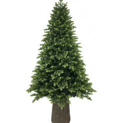 Albero di Natale Illuminato Darcy con Tronco 1450LED h240Ø145cm PE+PVC