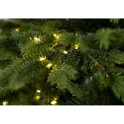 Albero di Natale Illuminato Darcy con Tronco 1450LED h240Ø145cm PE+PVC