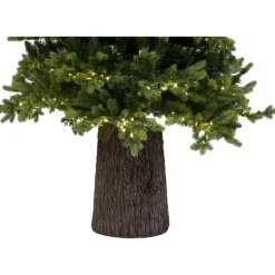 Albero di Natale Illuminato Darcy con Tronco 1450LED h240Ø145cm PE+PVC