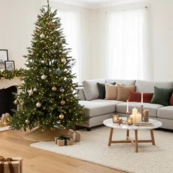 Albero di Natale Illuminato Anthony 2550LED h240Ø168cm PE+PVC