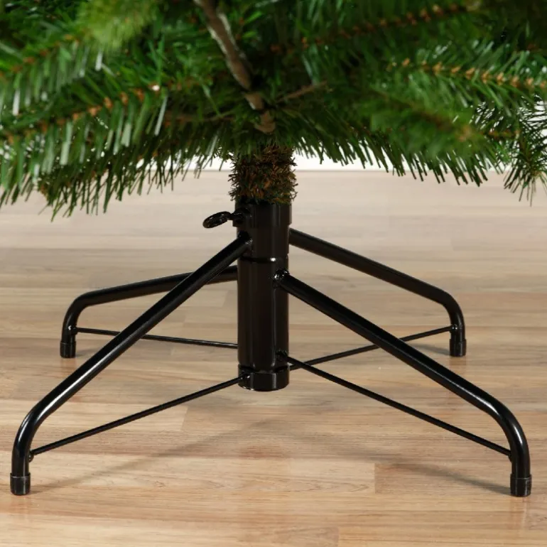 Albero di Natale Nordmann h210Ø150cm PE+PVC