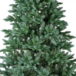 Albero di Natale Trondheim Verde/Blue h210Ø140cm PE+PVC