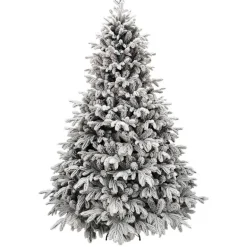 Albero di Natale White Montgomery h240Ø142cm PE+PVC