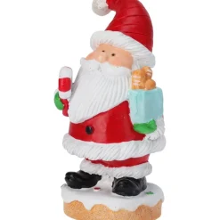 Babbo Natale in Resina 10x14 cm. Pezzo Singolo