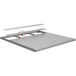 Basamento SmartBase per Casetta AvantGarde e AvantGarde ECO in Metallo Biohort