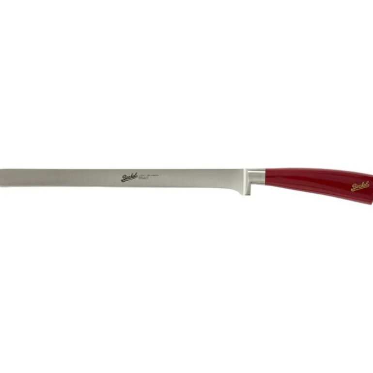 Berkel Elegance Coltello prosciutto 26 cm Rosso