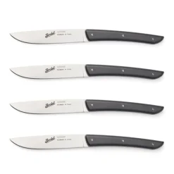 Berkel Set 4 Coltelli da Bistecca Colore Nero