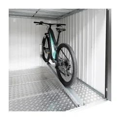 Binario per Bici per MiniGarage L in Metallo Biohort
