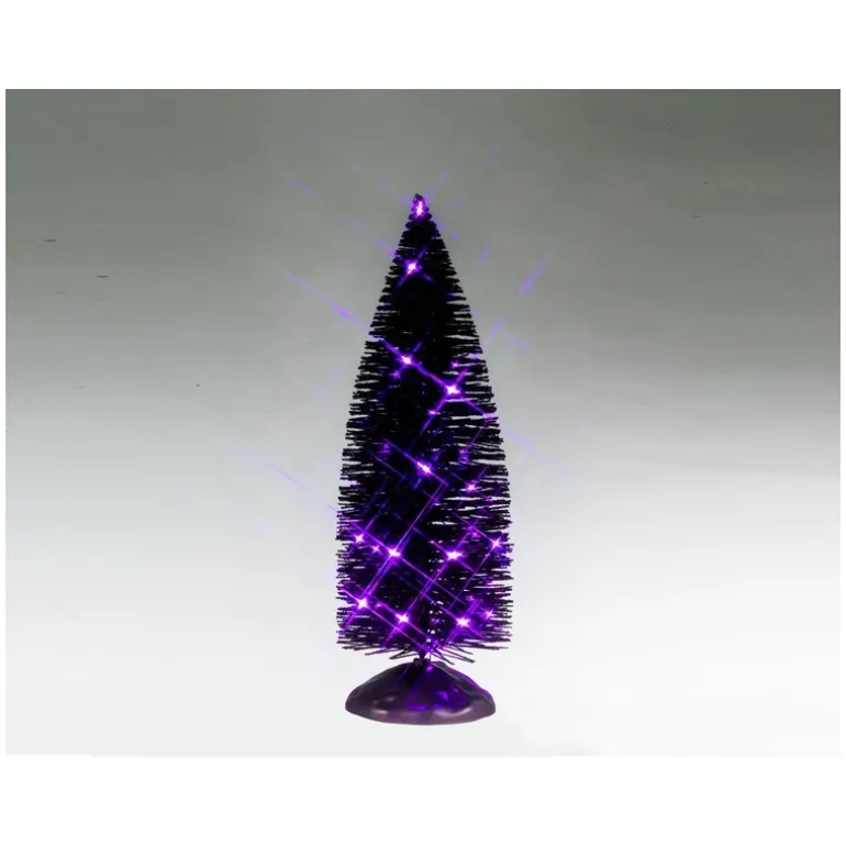 Black Bristle Tree Purple Light B/O 4.5V Cod. 54517