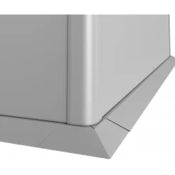 Bordo di Falciatura per Aiuola Rialzata in Metallo Biohort