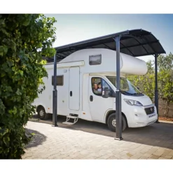 Canopia Alpine Alto RV Carport in Alluminio 3.6 X 11 m