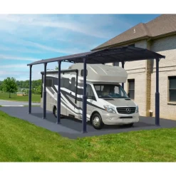 Canopia Alpine Alto RV Carport in Alluminio 3.6 X 11 m