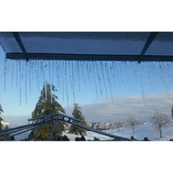 Canopia Aquila Pensilina Da Esterno 205X91 cm Trasparente