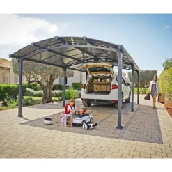 Canopia Arcadia Carport in Alluminio 3.6 X 13 m