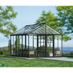 Canopia ARIA Ibrida Serra Da Giardino in Policarbonato 458x304x285 cm- Nero