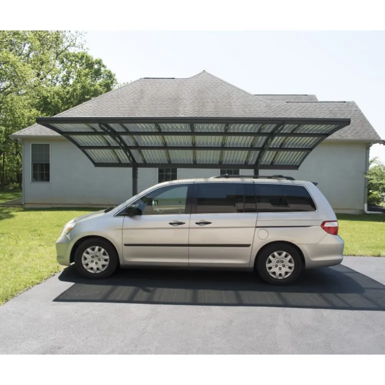 Canopia Arizona Wave Carport in Alluminio 3 X 5 m