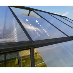 Canopia Balance Ibrida Serra Da Giardino in Policarbonato 487X244X229 cm Grigio