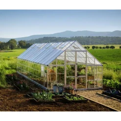 Canopia Balance Ibrida Serra Da Giardino in Policarbonato 844X304X257 cm Argento