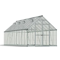 Canopia Balance Ibrida Serra Da Giardino in Policarbonato 607X244X229 cm Argento