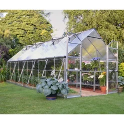 Canopia Balance Ibrida Serra Da Giardino in Policarbonato 607X244X229 cm Argento