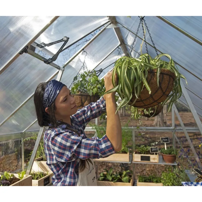 Canopia Balance Ibrida Serra Da Giardino in Policarbonato 607X244X229 cm Argento