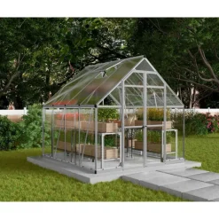 Canopia Balance Ibrida Serra Da Giardino in Policarbonato 247X244x229 cm Argento