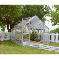 Canopia Balance Ibrida Serra Da Giardino in Policarbonato 367X244X229 cm Argento