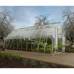 Canopia Balance Ibrida Serra Da Giardino in Policarbonato 604X304X257 cm Argento