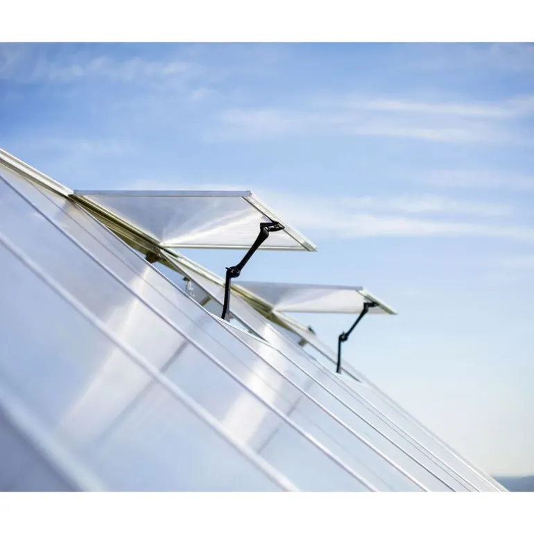 Canopia Balance Ibrida Serra Da Giardino in Policarbonato 604X304X257 cm Argento