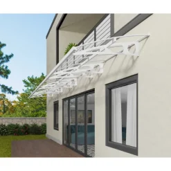 Canopia Bordeaux Pensilina Da Esterno 892X140 cm Trasparente