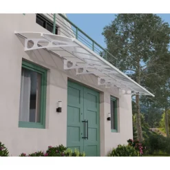 Canopia Bordeaux Pensilina Da Esterno 670X140 cm Doppio Strato