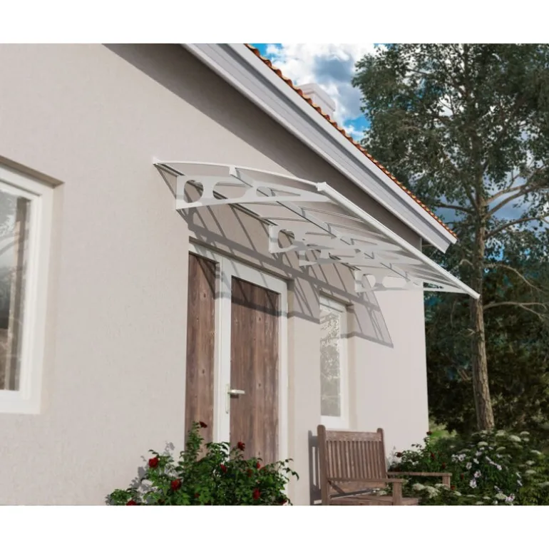 Canopia Bordeaux Pensilina Da Esterno 447X140 cm Trasparente