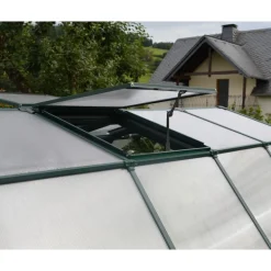 Canopia Eco Grow Doppio Strato Serra Da Giardino in Policarbonato 321X204X198 cm Verde