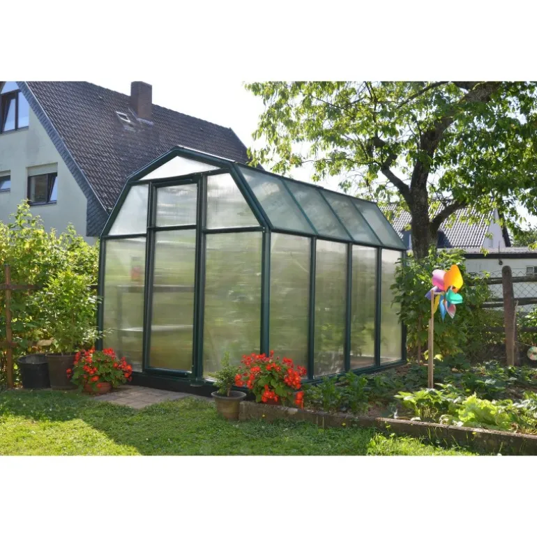 Canopia Eco Grow Doppio Strato Serra Da Giardino in Policarbonato 259X204X198 cm Verde