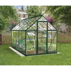 Canopia Harmony Trasparente Serra Da Giardino in Policarbonato 306X185X208 cm Verde