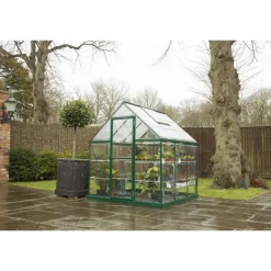 Canopia Harmony Trasparente Serra Da Giardino in Policarbonato 186X185X208 cm Verde