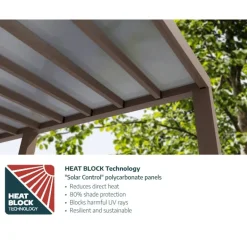 Canopia Helsinki Pergola 3 X 7.3 m Pergola in Legno di Cedro