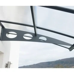 Canopia Herald Pensilina Da Esterno 670X140 cm Trasparente