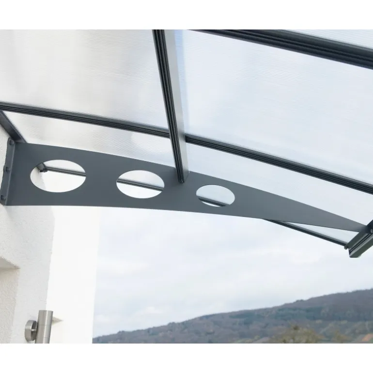 Canopia Herald Pensilina Da Esterno 670X140 cm Trasparente