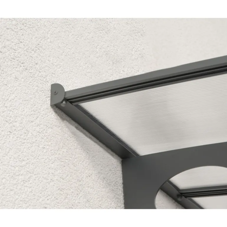 Canopia Herald Pensilina Da Esterno 447X140 cm Trasparente