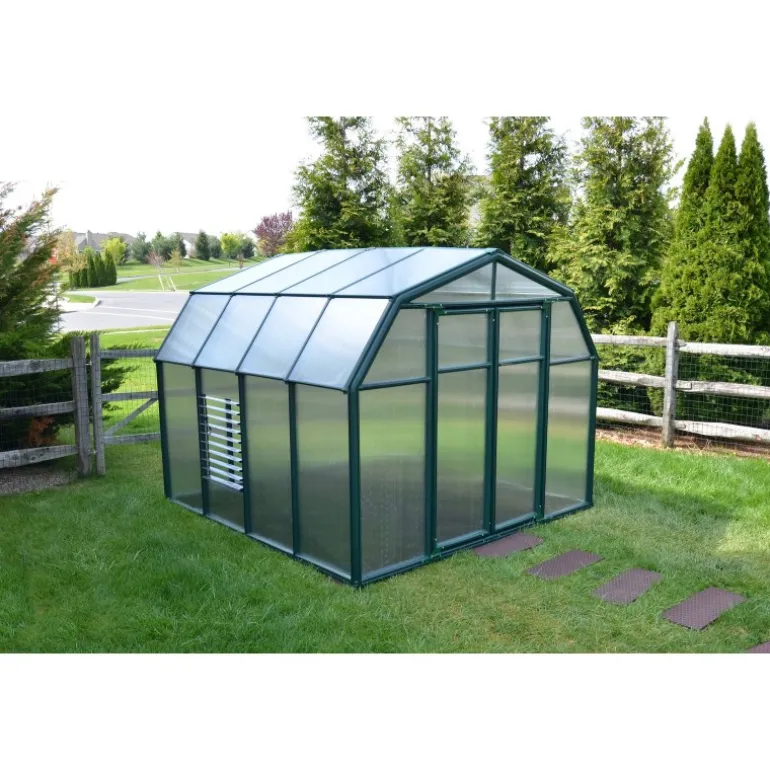 Canopia Hobby Gardener Doppio Strato Serra Da Giardino in Policarbonato 266X266X208 cm Verde