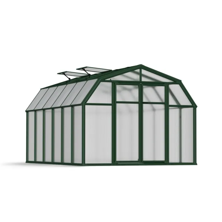 Canopia Hobby Gardener Doppio Strato Serra Da Giardino in Policarbonato 391X266X208 cm Verde