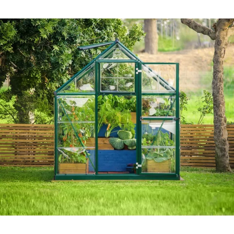 Canopia Hybrid Serra Da Giardino in Policarbonato 247X185X208 cm Verde