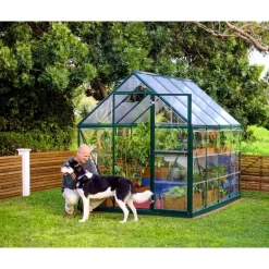 Canopia Hybrid Serra Da Giardino in Policarbonato 247X185X208 cm Verde